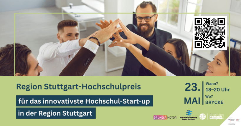 Bewerbt euch jetzt für den Region Stuttgart-Hochschulpreis