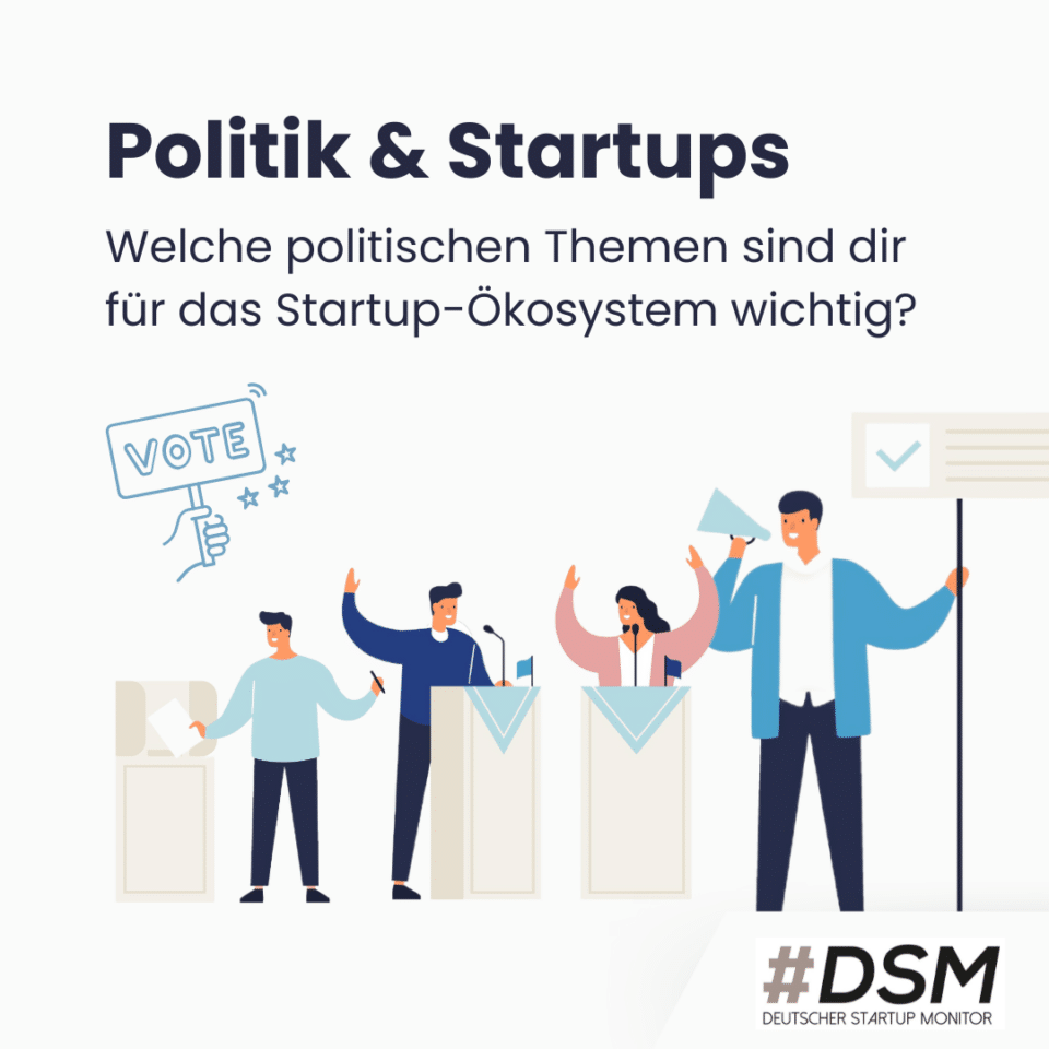 Der Deutsche Startup Monitor braucht deine Stimme!