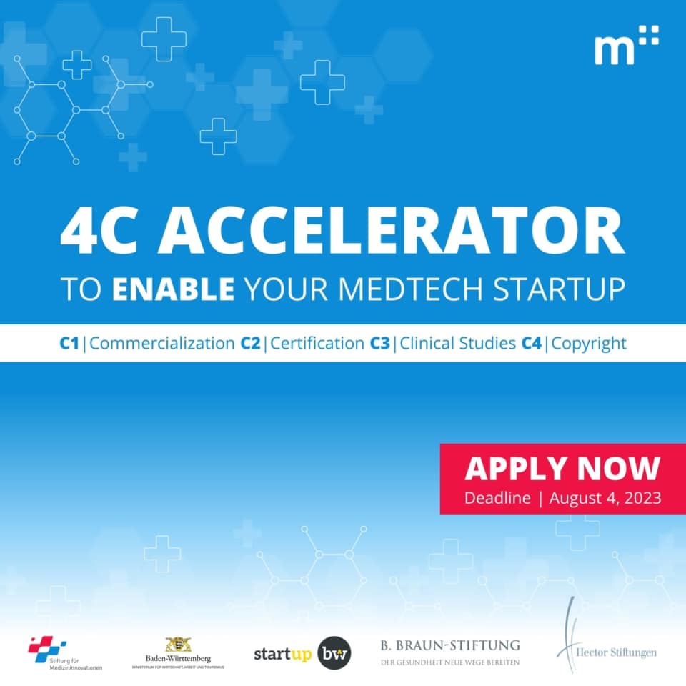 Bewerbungsfrist für den 4C Accelerator endet am 4.August!