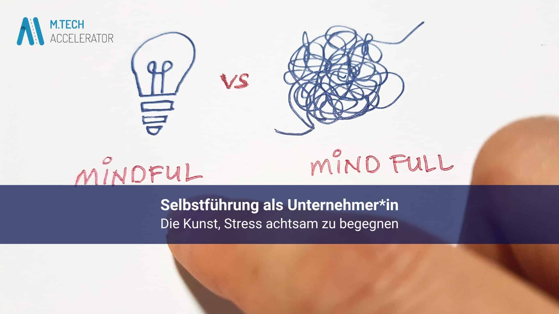 Selbstführung als Unternehmer*in: Die Kunst, Stress achtsam zu begegnen