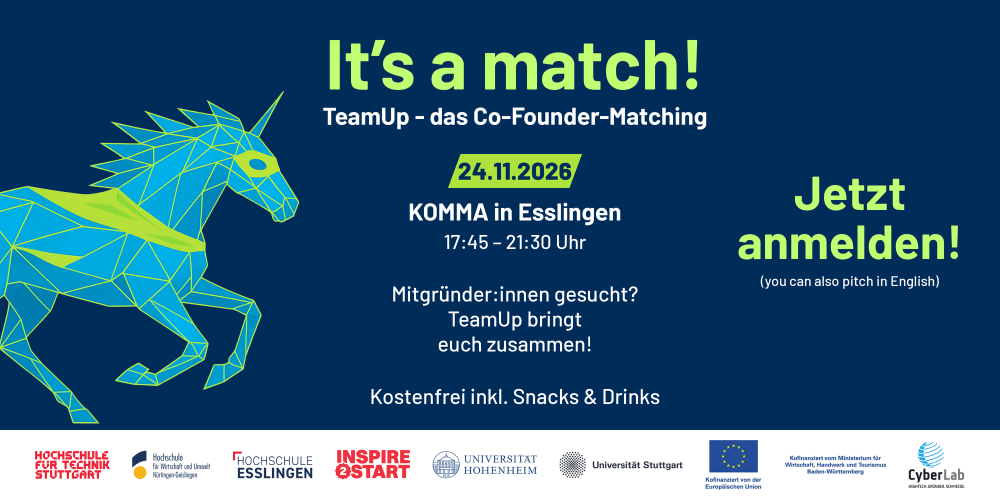 Co-Founder Matching in Esslingen: Gemeinsam gründen statt alleine durchstarten